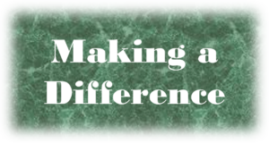 Making a difference